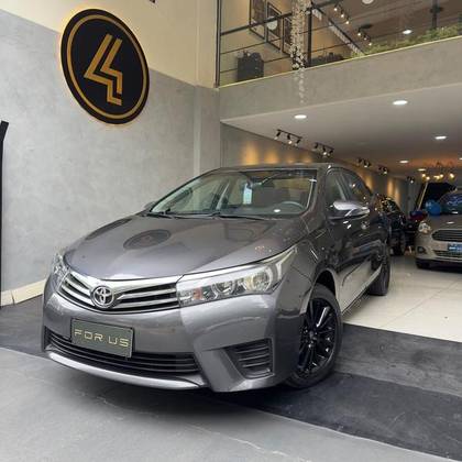 TOYOTA COROLLA 1.8 GLI 16V FLEX 4P AUTOMÁTICO TOYOTA COROLLA 1.8 GLI 16V FLEX 4P AUTOMÁTICO